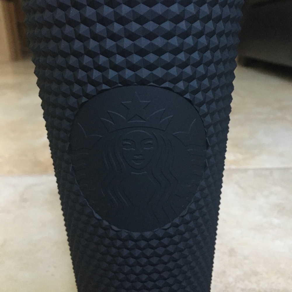 Starbucks Matte Black Tumbler + Starbucks Mask - Picture 3 of 13